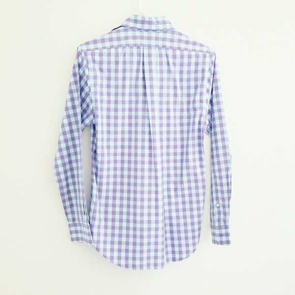 Vineyard Vines Gingham Slim Fit Tucker Shirt - Picture 2 of 6